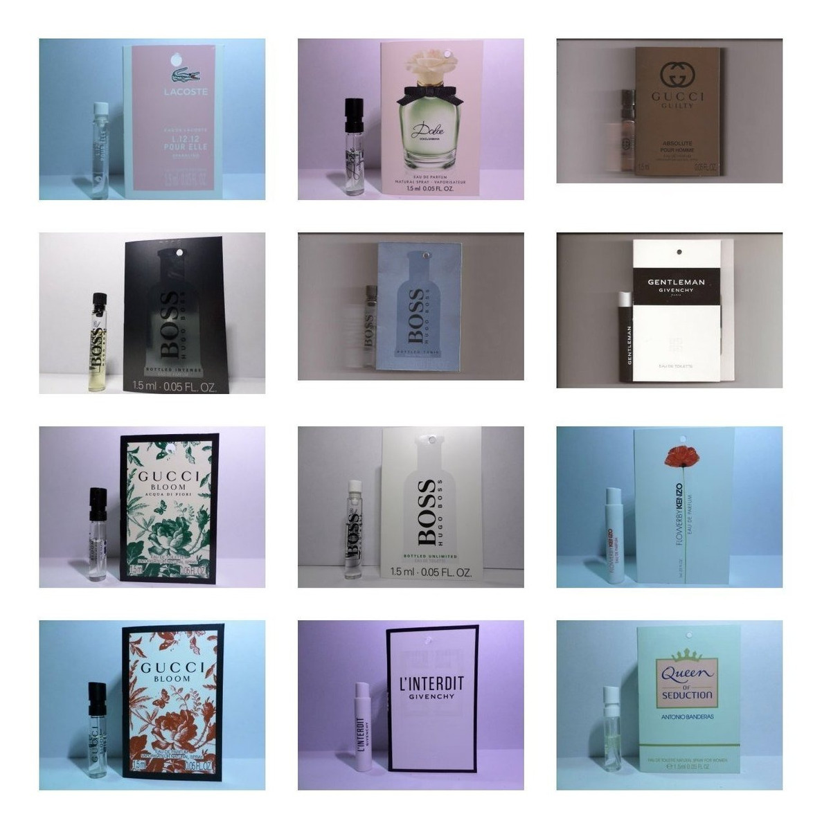 15 Muestras De Perfume A Elegir Varios Aromas Originales