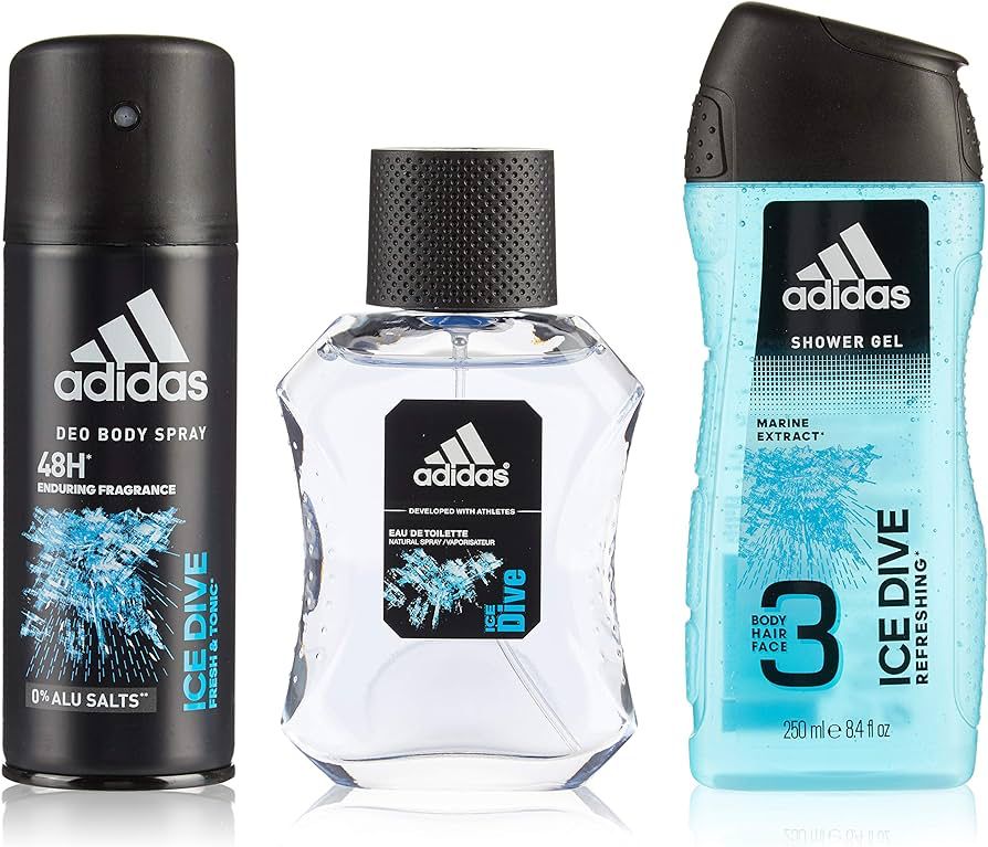 SET ADIDAS ICE DIVE 3 PZAS CABALLERO