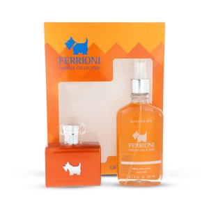 SET FERRIONI ORANGE TERRIER 2 PZAS CABALLERO