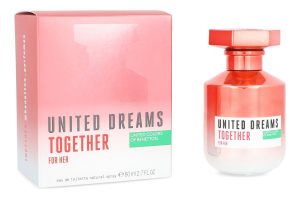 UNITED DREAMS TOGETHER 80ML TOILETTE DAMA