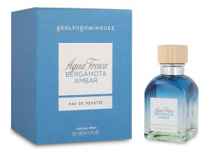 AGUA FRESCA BERGAMOTA AMBAR 120ML TOILETTE CABALLERO