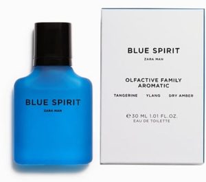 ZARA MAN BLUE SPIRIT 30ML TOILETTE CABALLERO