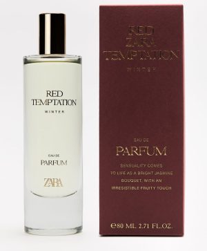 ZARA RED TEMPTATION WINTER  80ML PERFUME DAMA