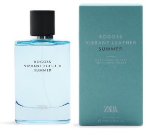 ZARA VIBRAN LEATHER BOGOSS SUMMER 100ML PERFUME CABALLERO