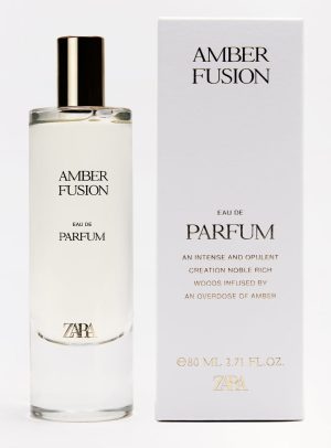 ZARA AMBER FUSION 80ML PERFUME DAMA