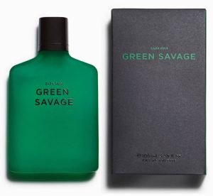 ZARA MAN GREEN SAVAGE 100ML TOILETTE CABALLERO