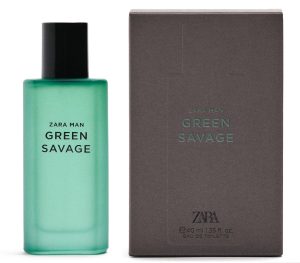 ZARA GREEN SAVAGE 40ML TOILETTE CABALLERO