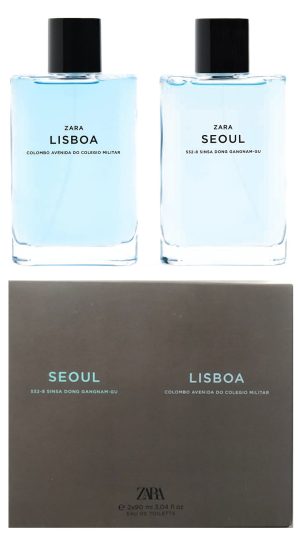 ZARA SEOUL + LISBOA 90ML TOILETTE CABALLERO