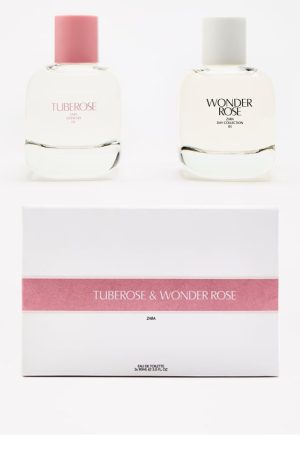 ZARA TUBEROSE + WONDEROSE 2 x 90ML TOILETTE DAMA