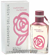 ALESSANDRO DELL' ACQUA WOMAN IN ROSE 100ml TOILETTE DAMA