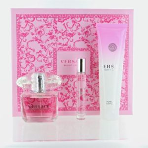 SET BRIGHT CRYSTAL DE VERSACE 3 PIEZAS