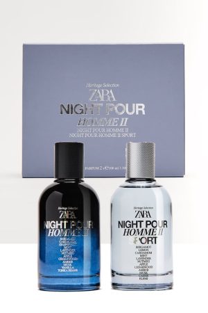 ZARA NIGHT POUR HOMME II + NIGHT POUR HOMME II SPORT 100ML