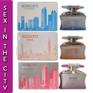 PERFUME SEX IN THE CITY 100ML TOILETTE DAMA VARIOS AROMAS